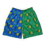 St. Vincent Blue and Green Akatsuki Cloud all-over-print-recycled-unisex-mesh-shorts