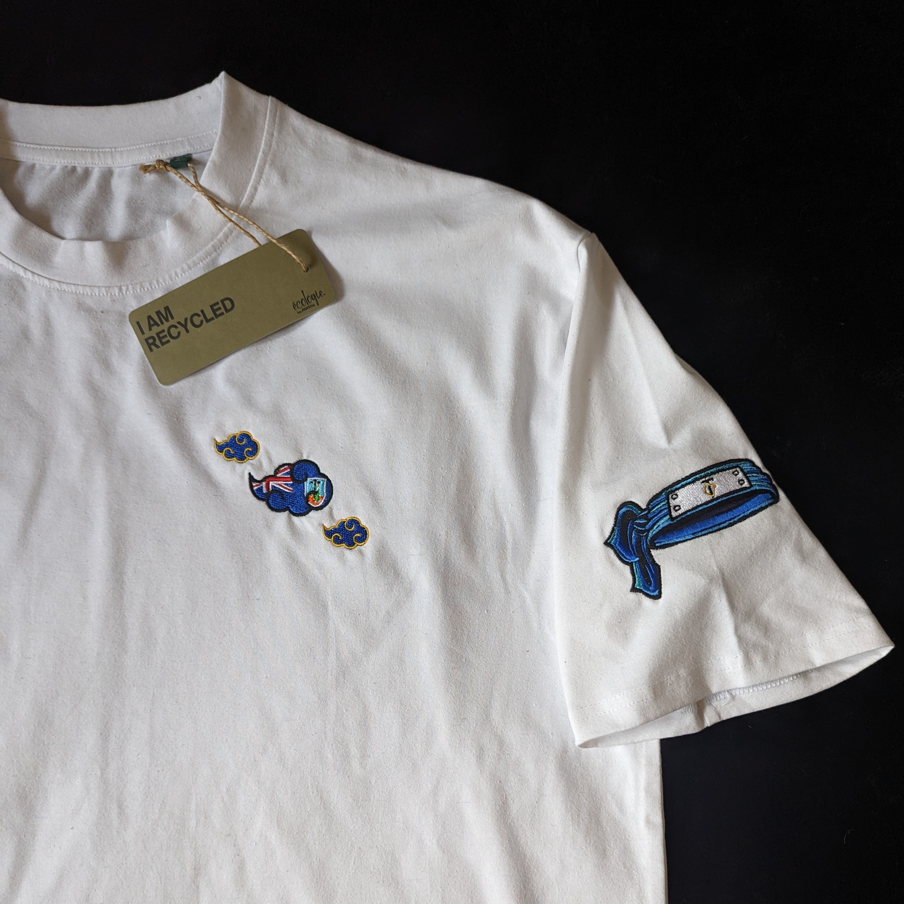 Akatsuki Cloud Embroidered T-Shirt