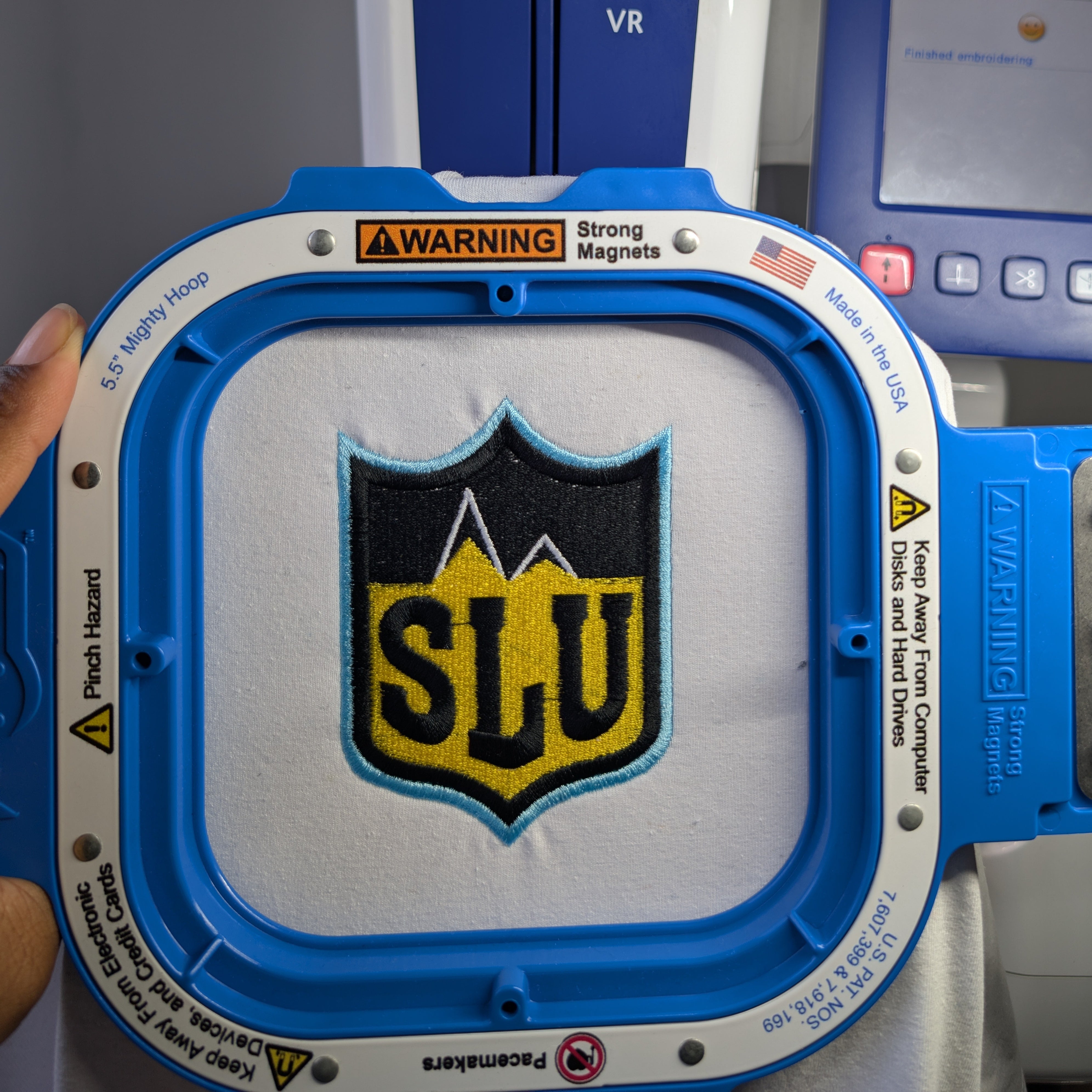St Lucia Custom NFL-Style Crest (Oversized)