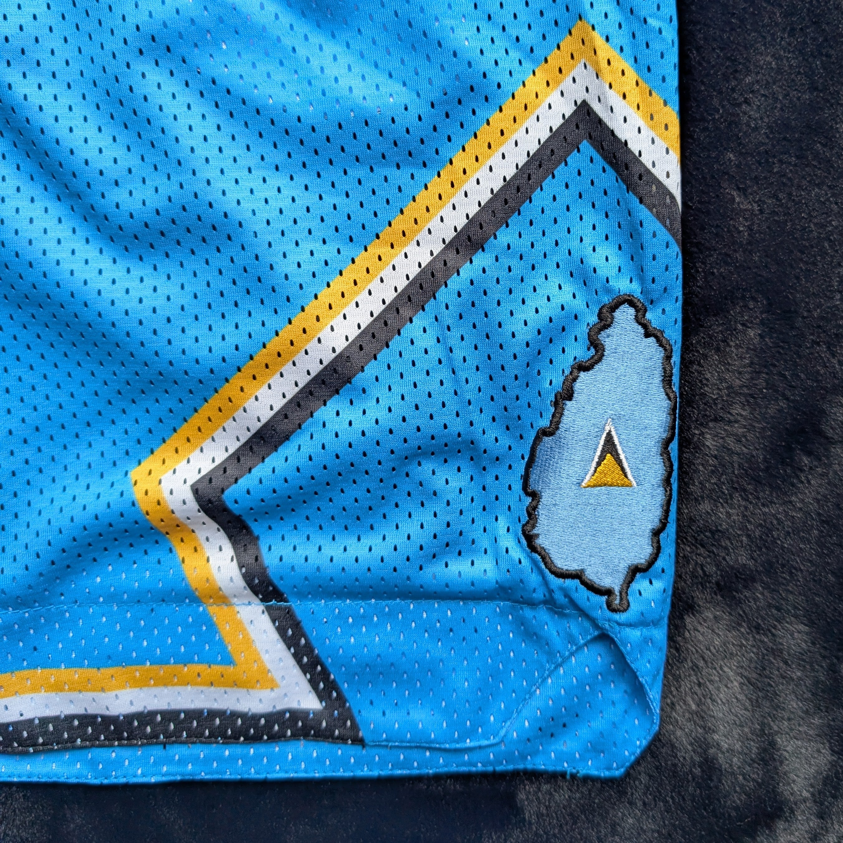 Saint Lucia Diamond Basketball Shorts