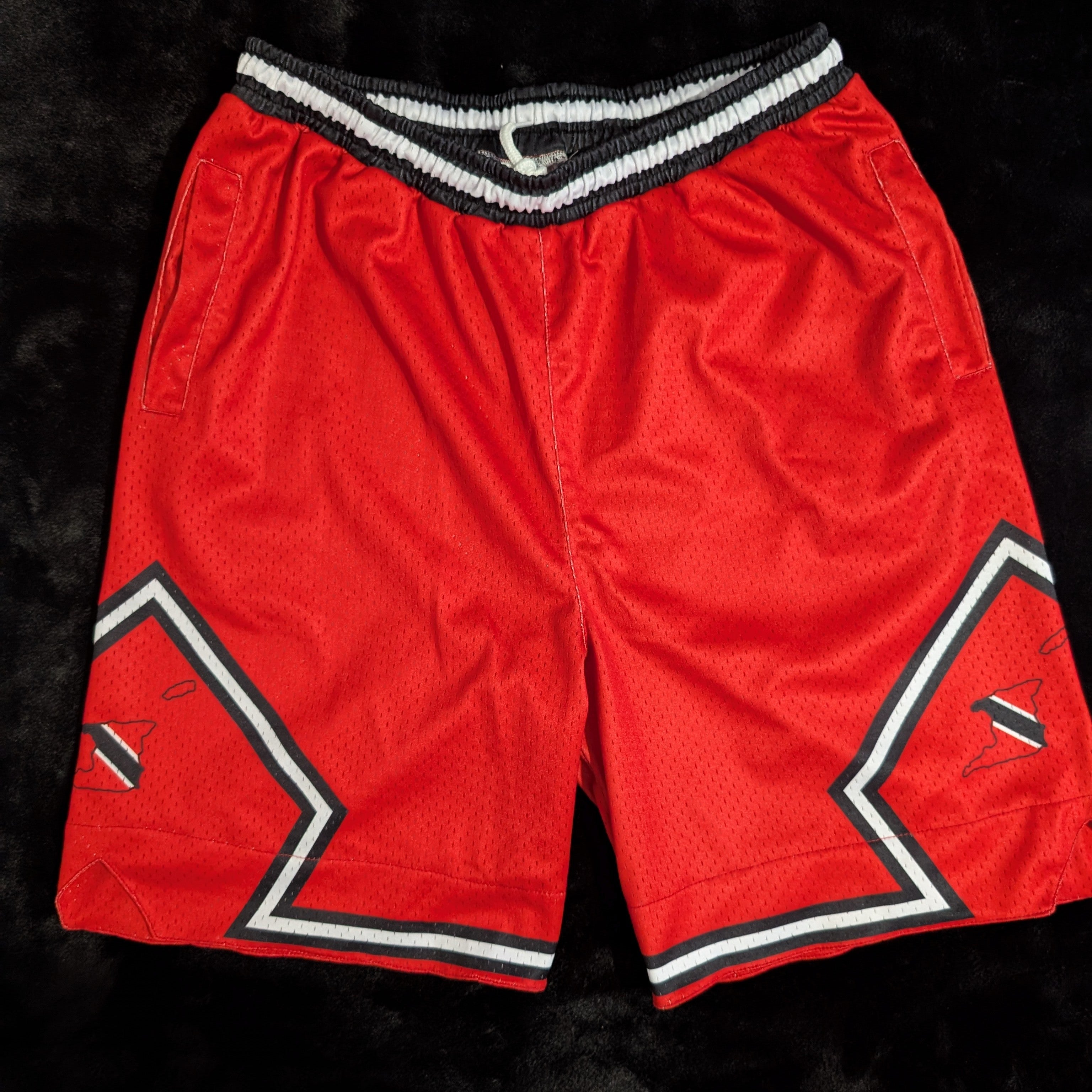 Trinidad and Tobago Diamond Basketball Shorts