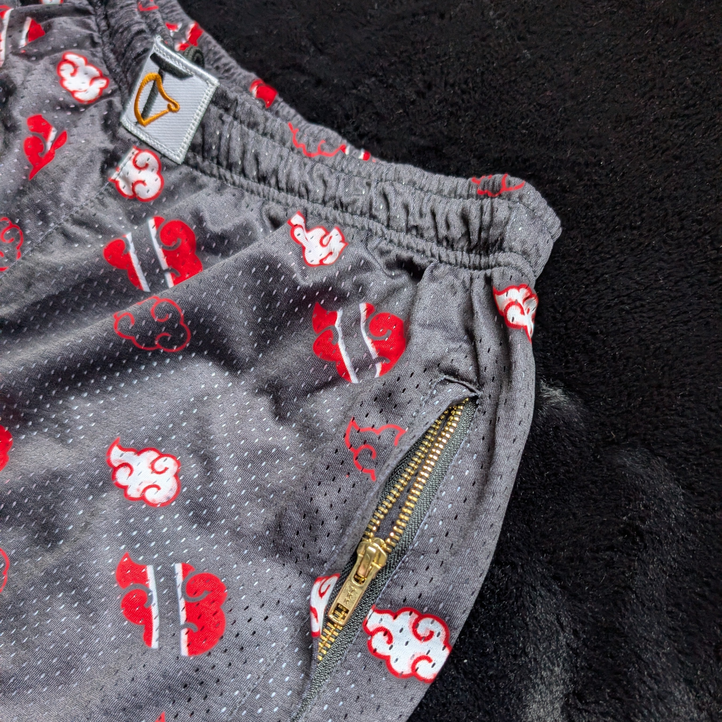 Trinidad & Tobago Akatsuki Cloud All-Over-Print Mesh Shorts