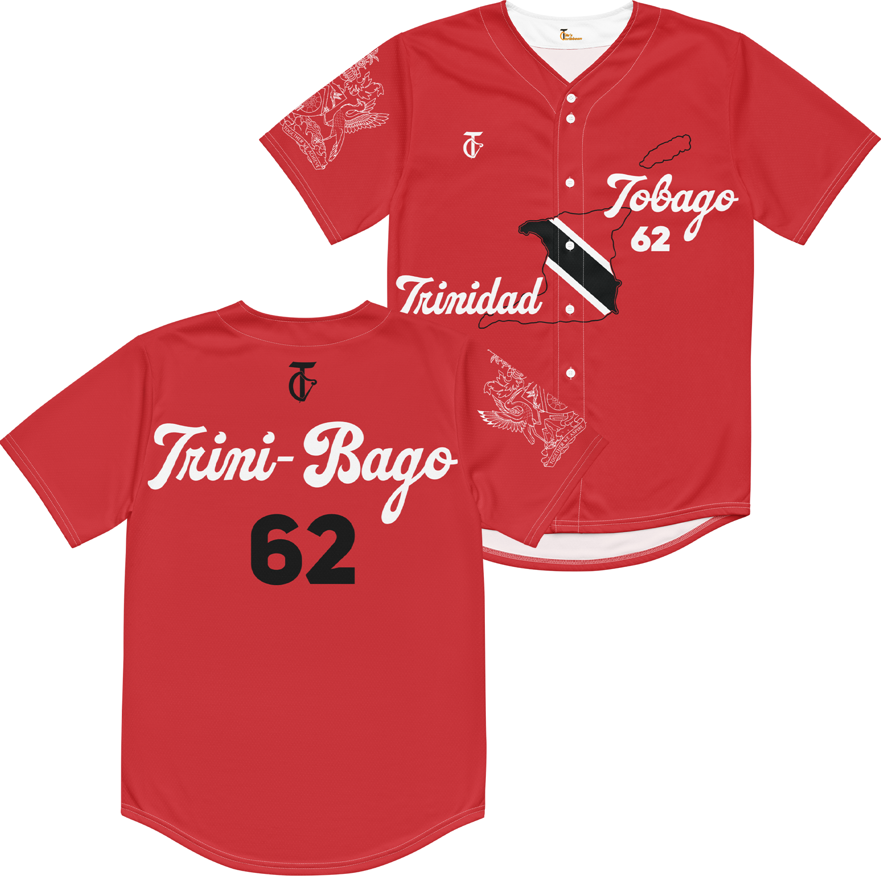 Trinidad and Tobago Baseball Jersey