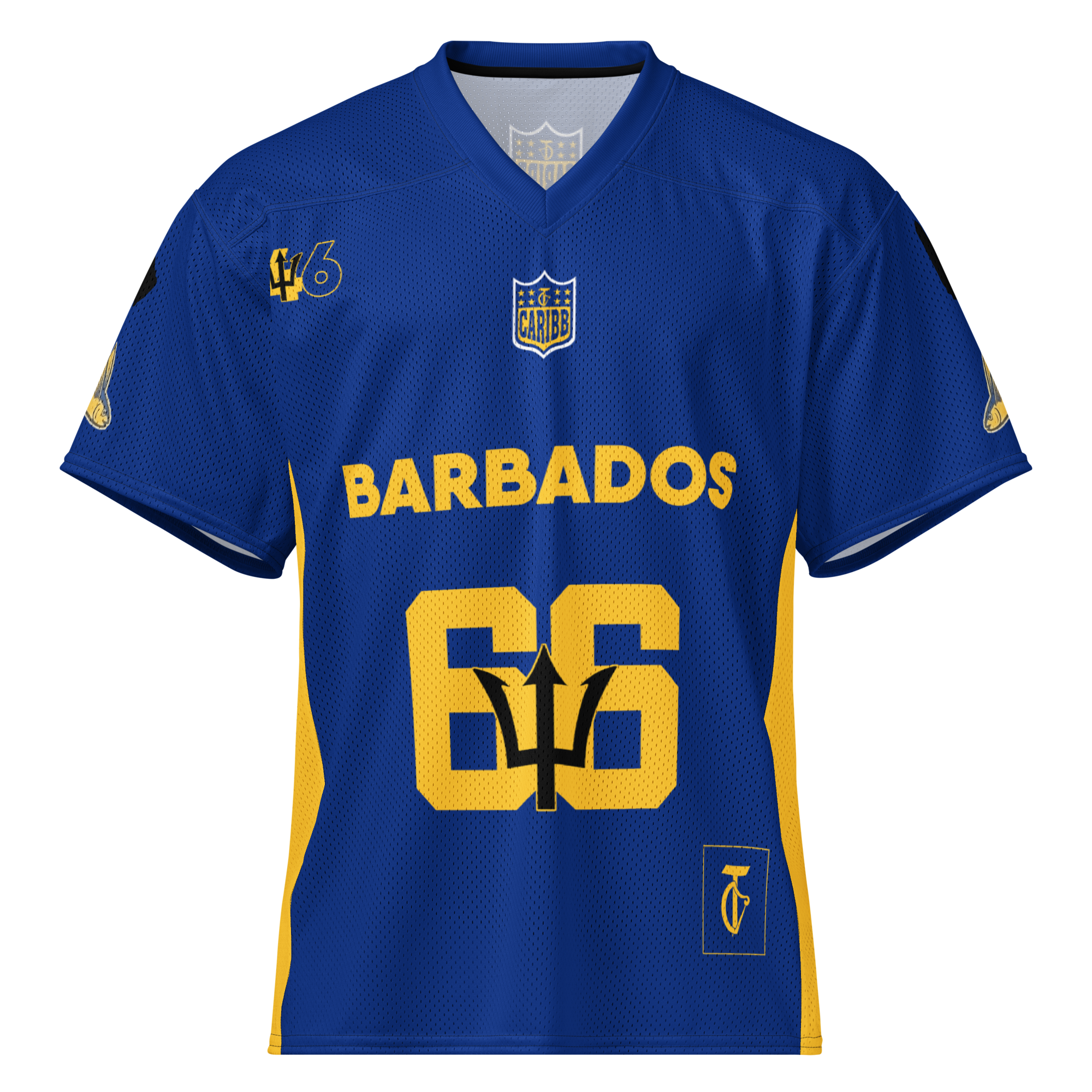 Custom Barbados American Football Jersey