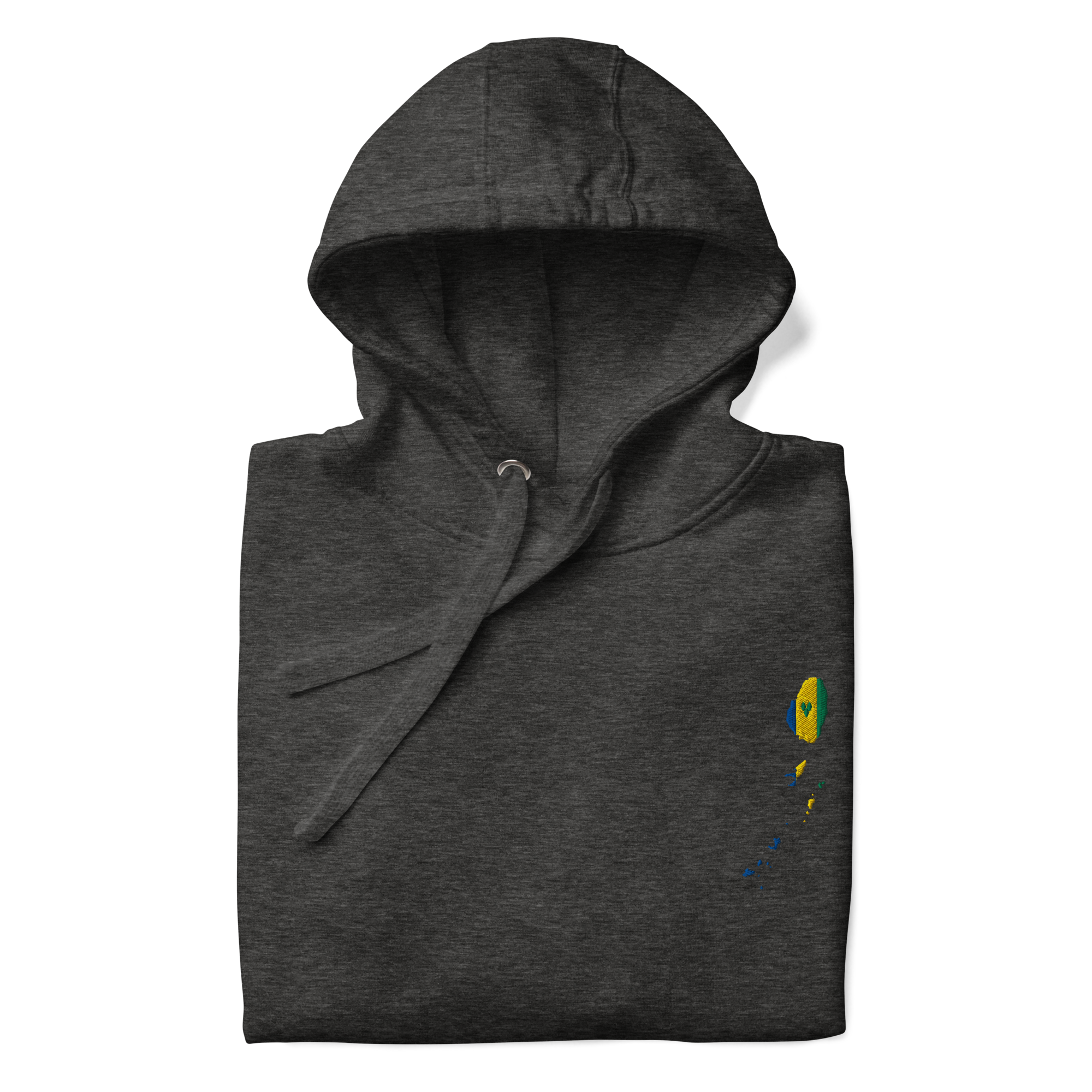 St. Vincent and The Grenadines Island Embroidered Hoodie