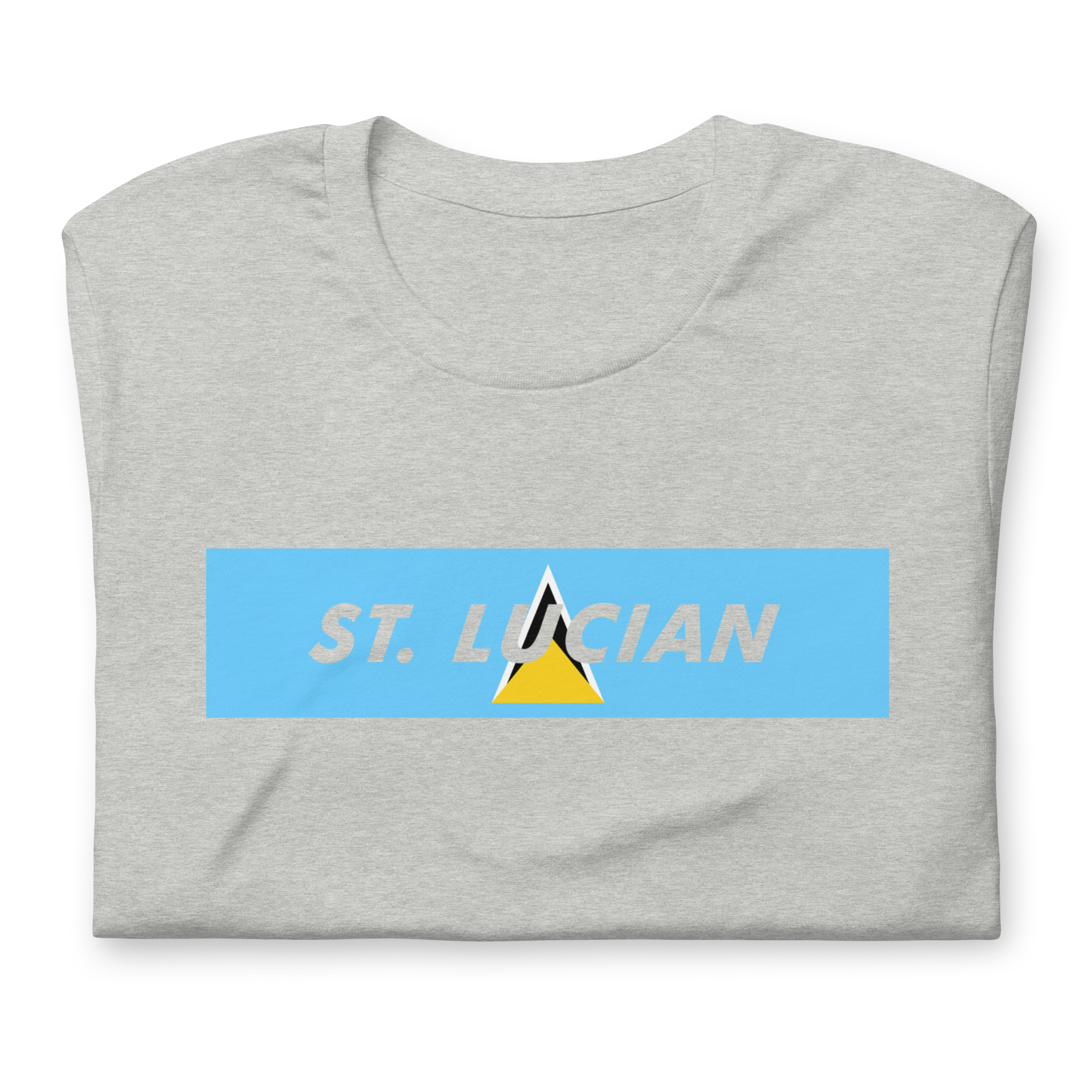 St Lucia Box Logo T-Shirt