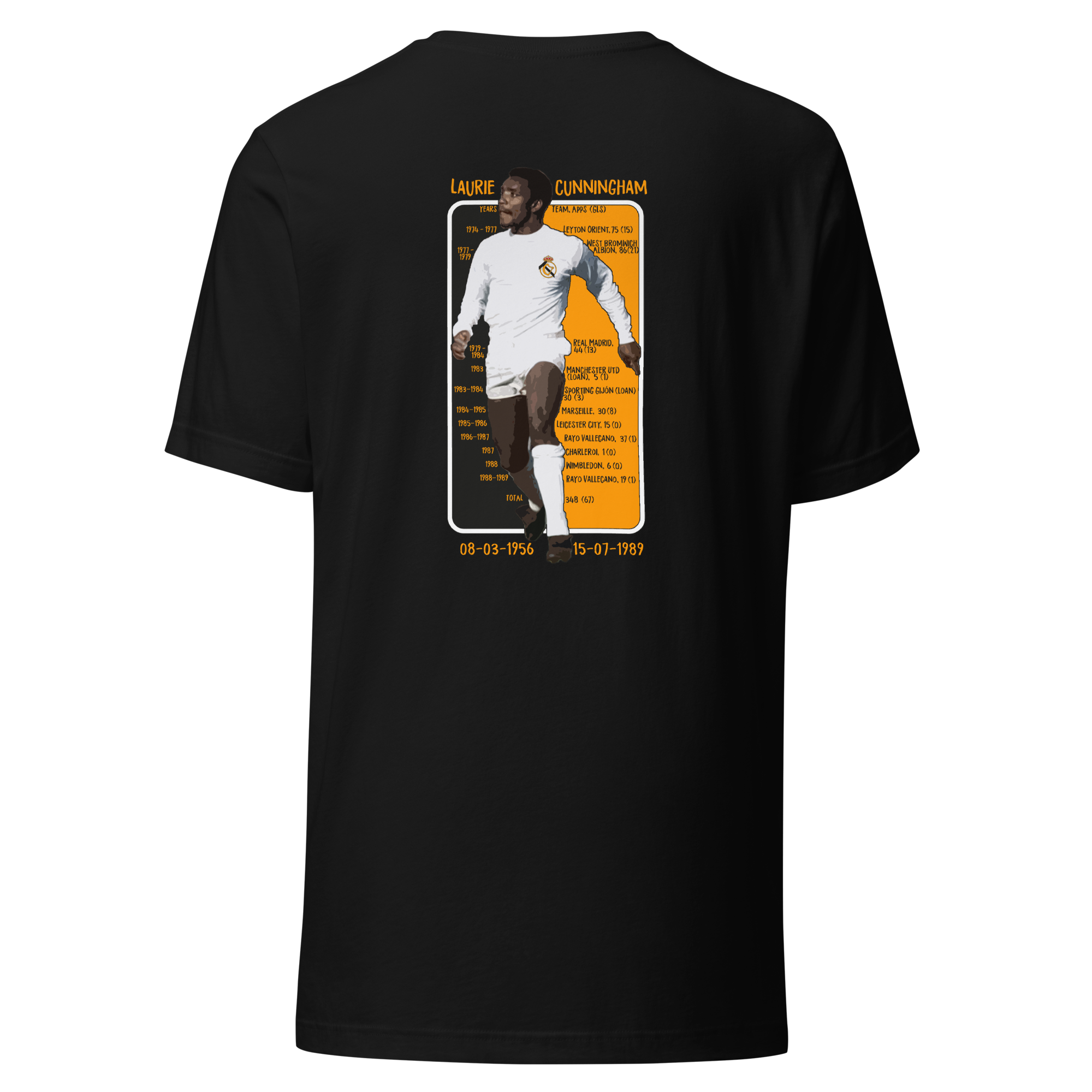 Laurie Cunningham Tribute T-Shirt - St. Kitts & Nevis Edition