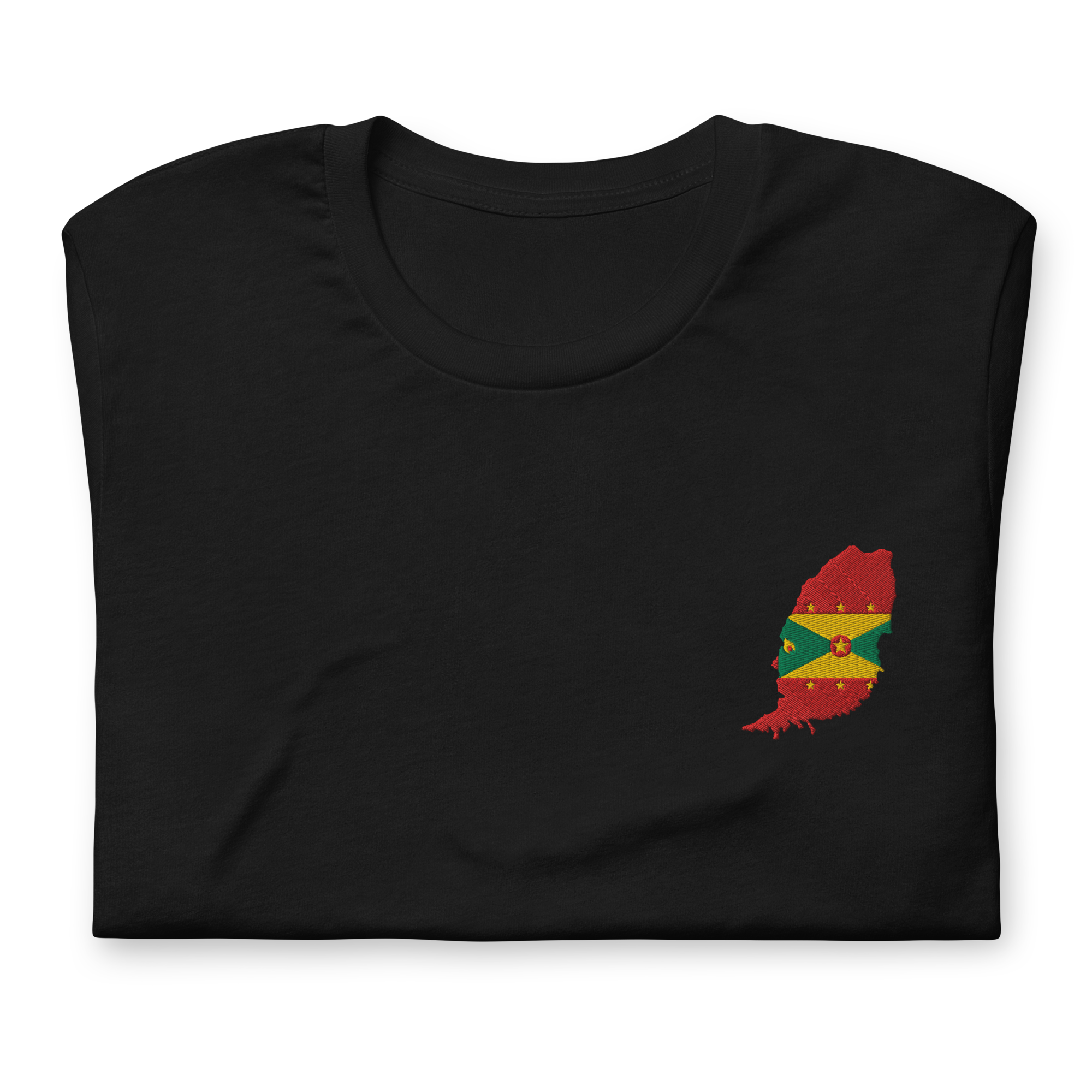 Grenada Island Embroidered T-Shirt