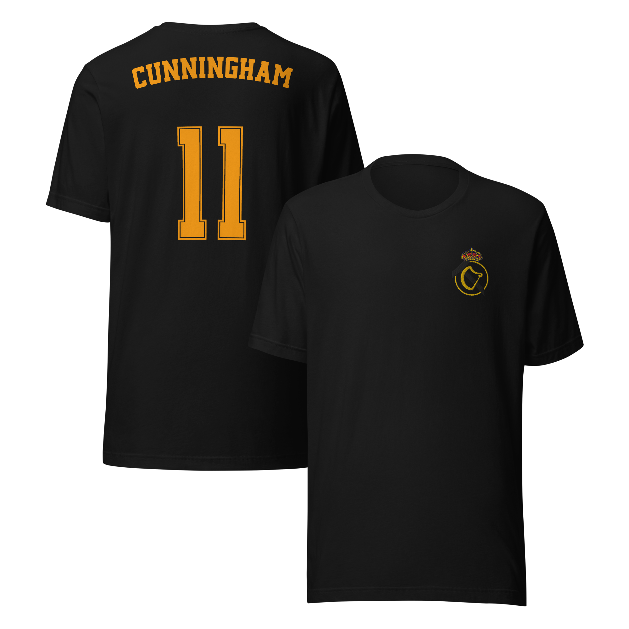 Laurie Cunningham Tribute T-Shirt - TC Original Badge