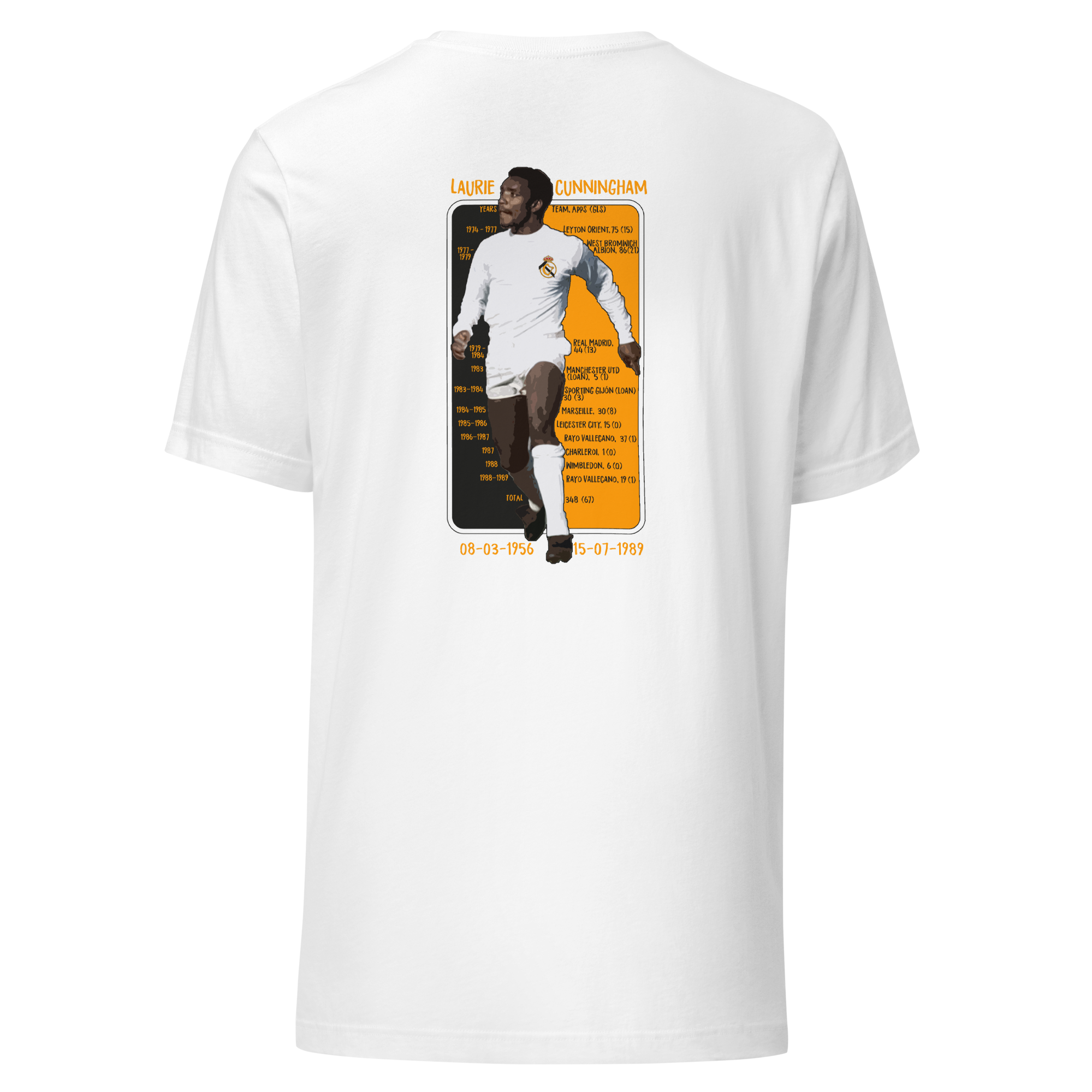 Laurie Cunningham Tribute T-Shirt - St. Kitts & Nevis Edition