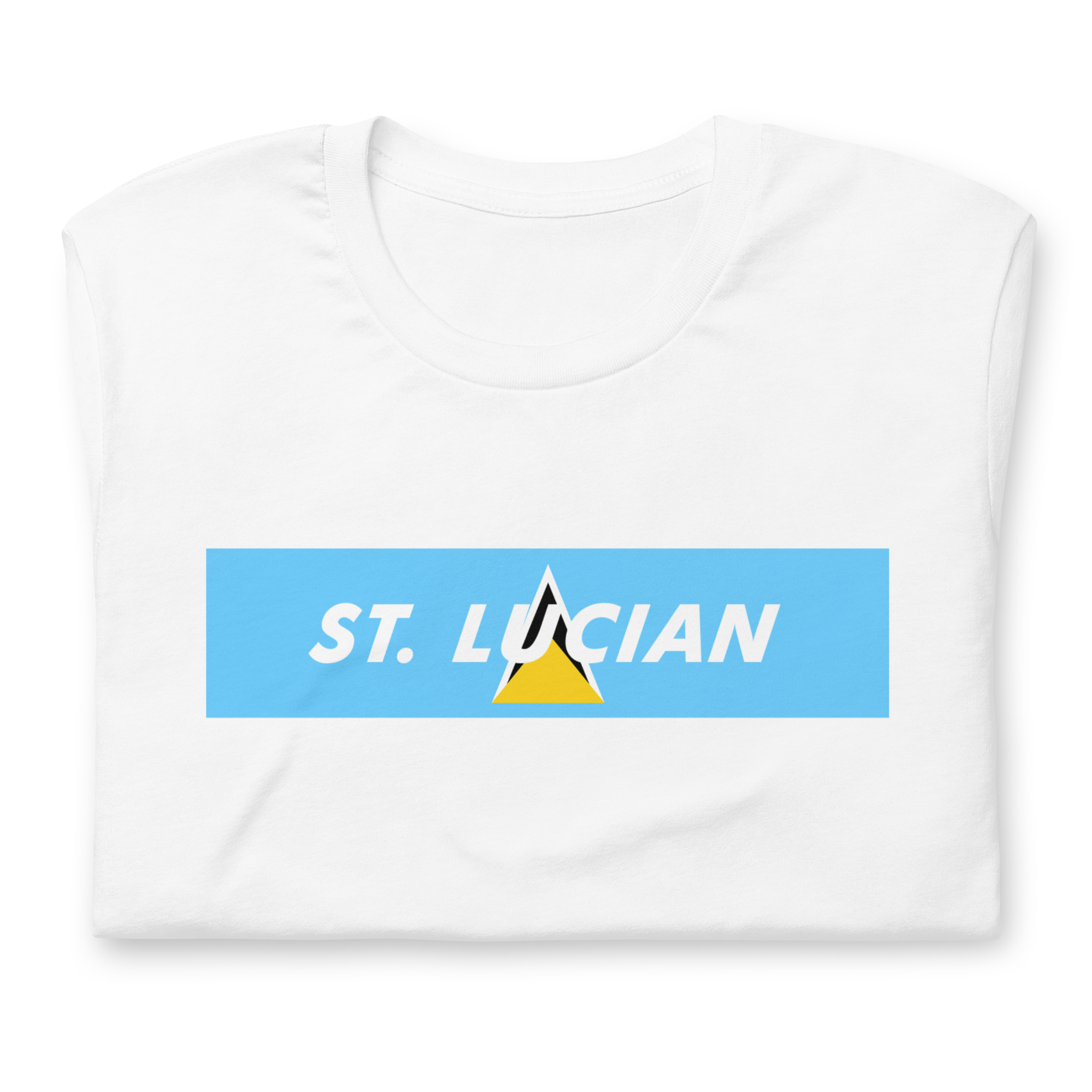St Lucia Box Logo T-Shirt