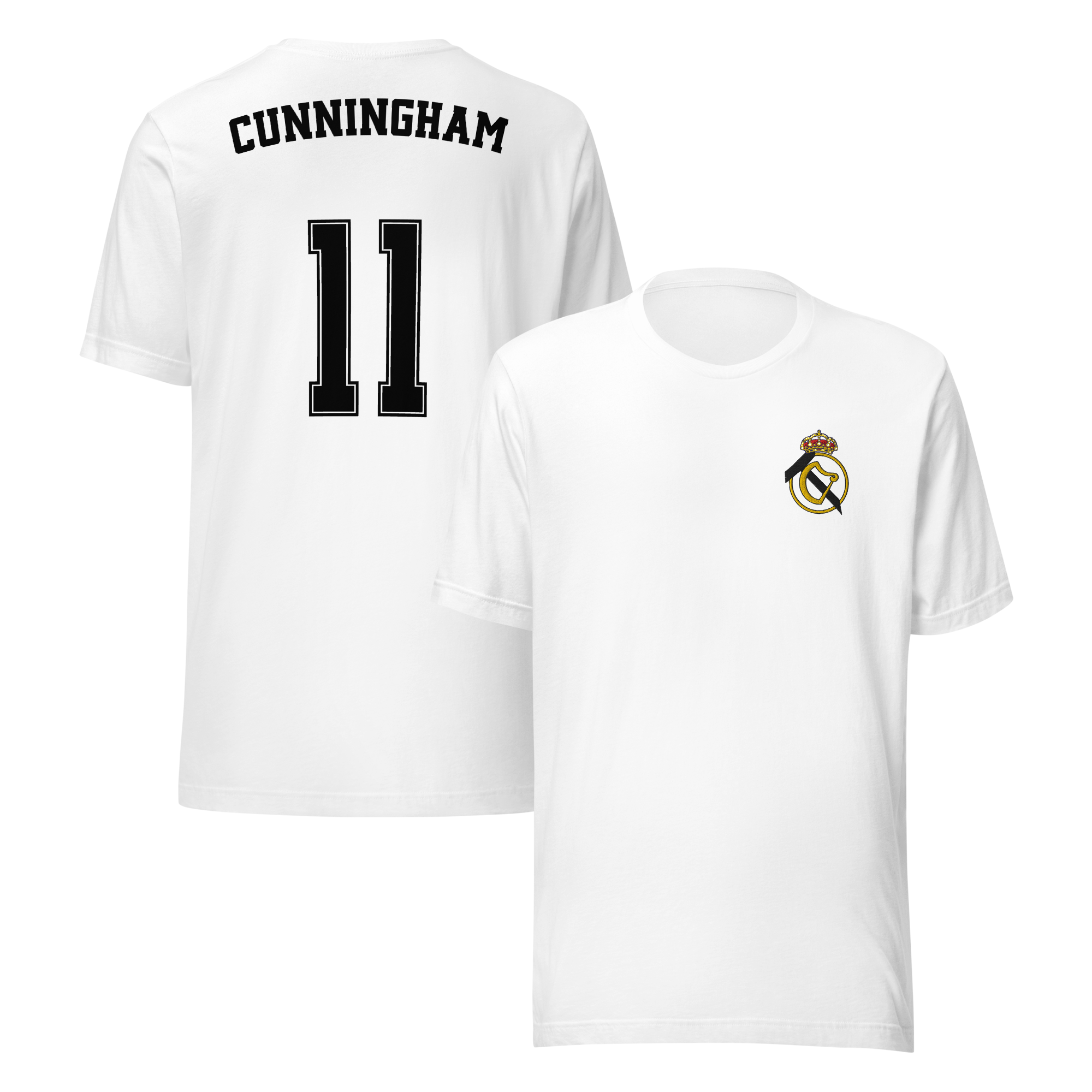 Laurie Cunningham Tribute T-Shirt - TC Original Badge