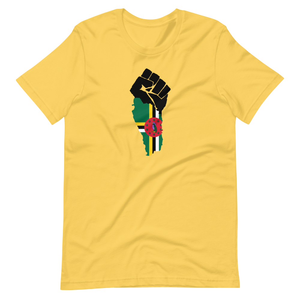 Dominica Power Fist Print T-Shirt
