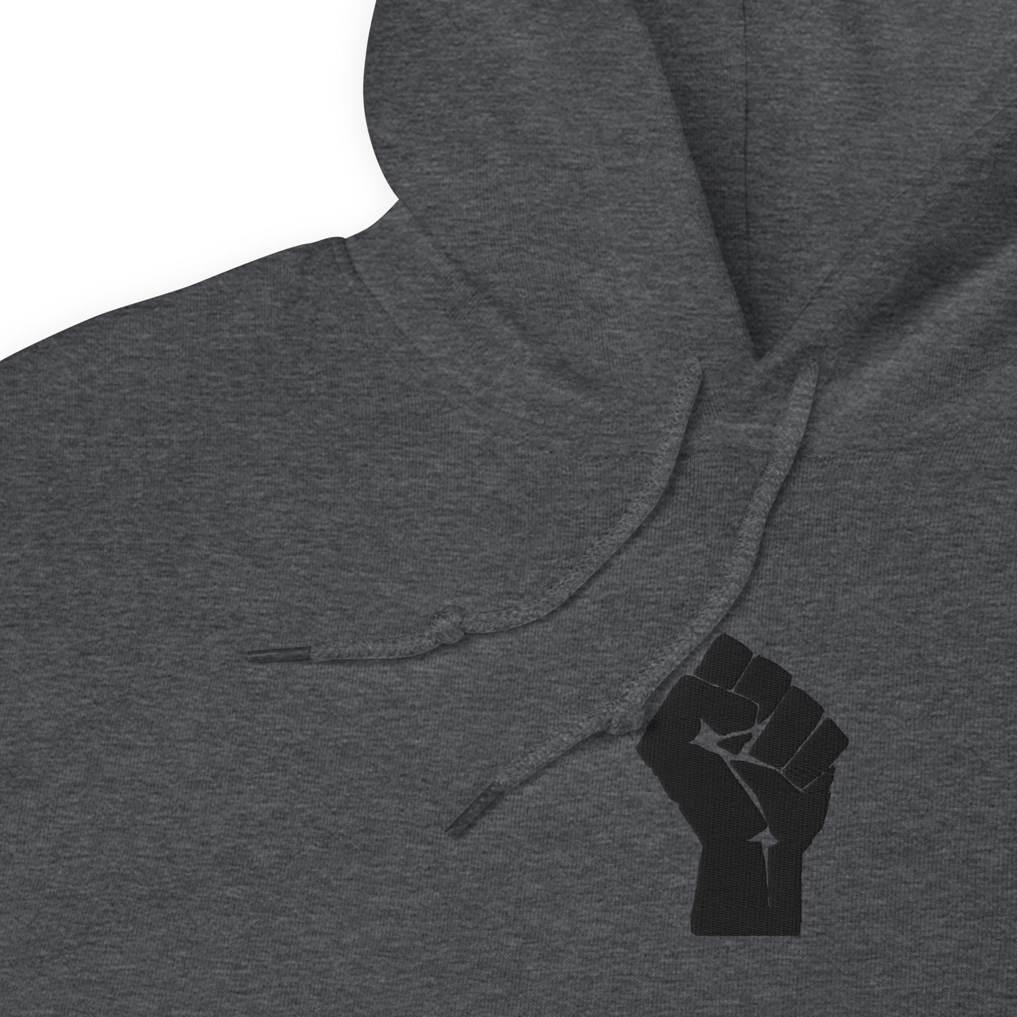 Power Fist Embroidered Hoodie